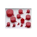 Stockcap Tear Caps-CZ-1/4-LDPE-RED, 3500PK 728136